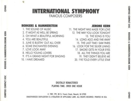 International symphony - international,